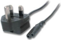 Kabel zasilający MicroConnect UK - C7, 3m (PE090730)