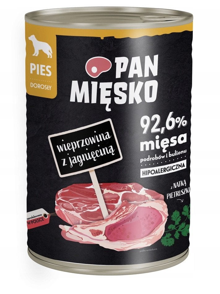 Pan Mięsko Wieprzowina z jagnięciną 400g