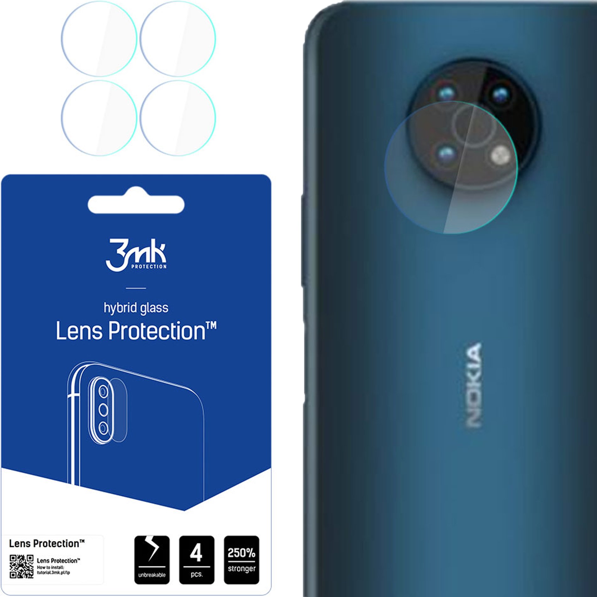 NOKIA G300 5G - 3MK LENS PROTECTION