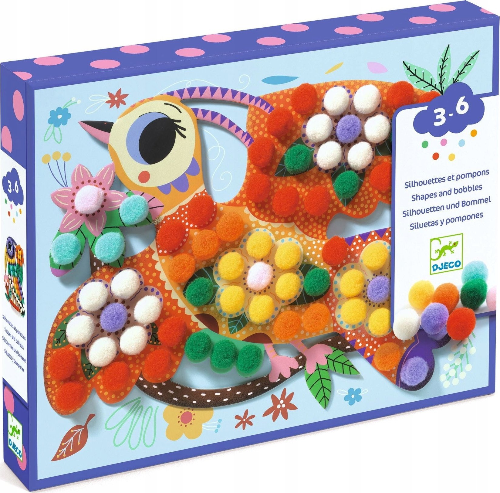 Djeco Djeco Mažiems žmonėms - Koliažai - Paukščiai