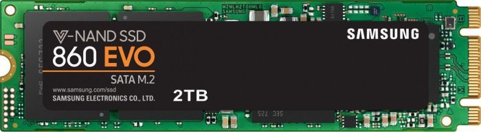 Dysk SSD Samsung 860 EVO 2TB M.2 2280 SATA III (MZ-N6E2T0BW)