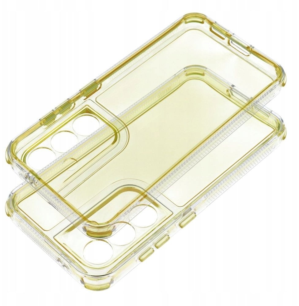 Futerał MATRIX CLEAR do SAMSUNG S25 Ultra żółty