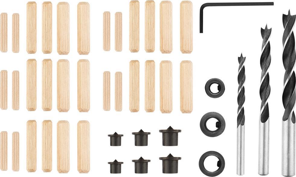 Verto Zestaw do połączeń kołkowych (Zestaw do połączeń kołkowych, 43 elementy.)