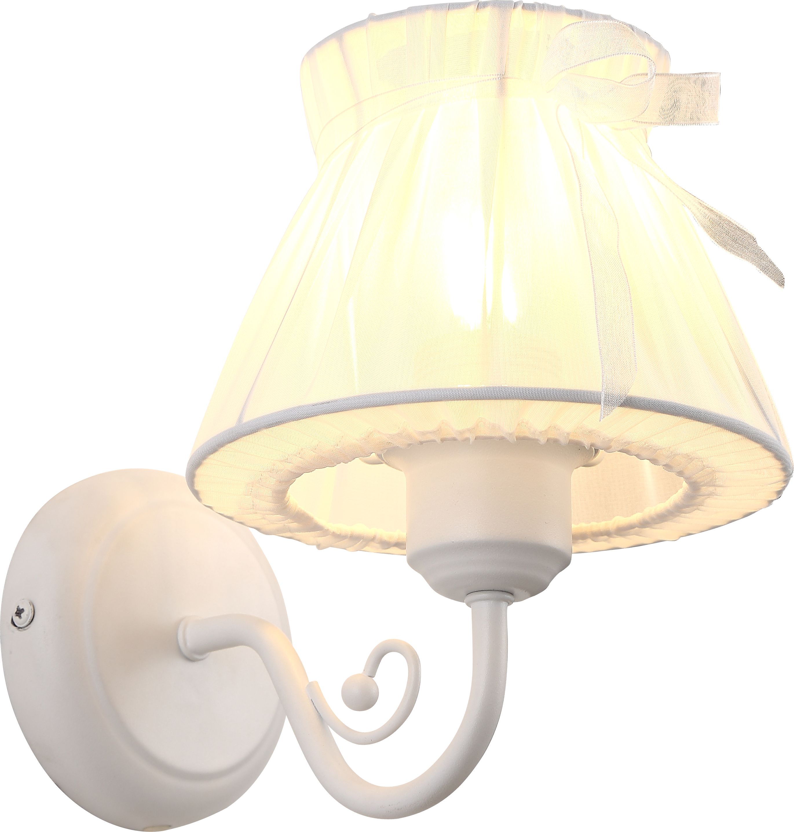 Kinkiet Candellux Lampa ścienna biała Candellux ZEFIR 21-73785