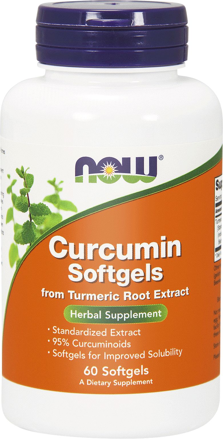NOW Foods Curcumin 450mg 120 kapsułek żelowych