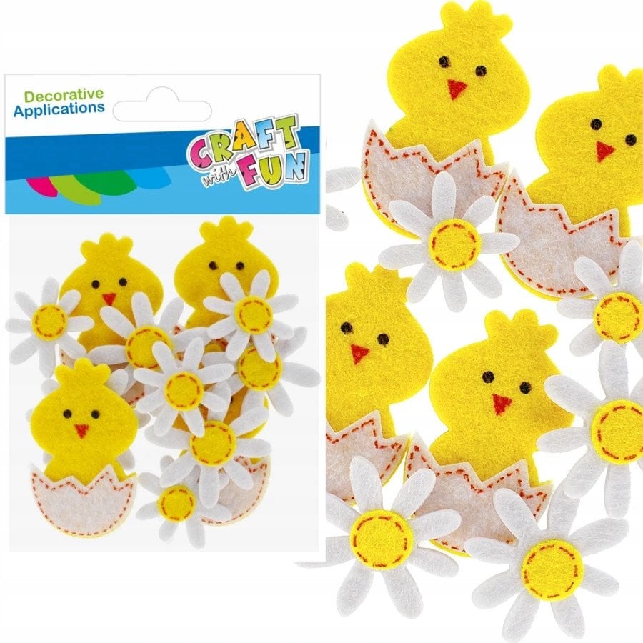 OZDOBA KURCZ/KWIAT FILC SPRZYL 12SZT CF12/14