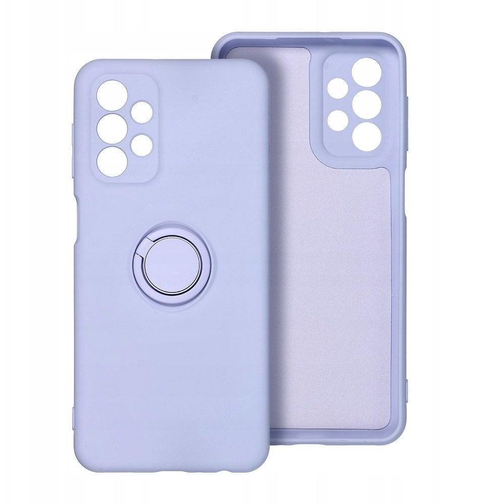 Futerał SILICONE RING do SAMSUNG A17 fioletowy