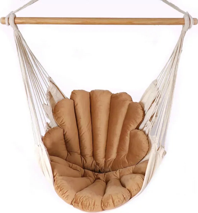 Elior Beżowe krzesło brazylijskie na taras - Milis