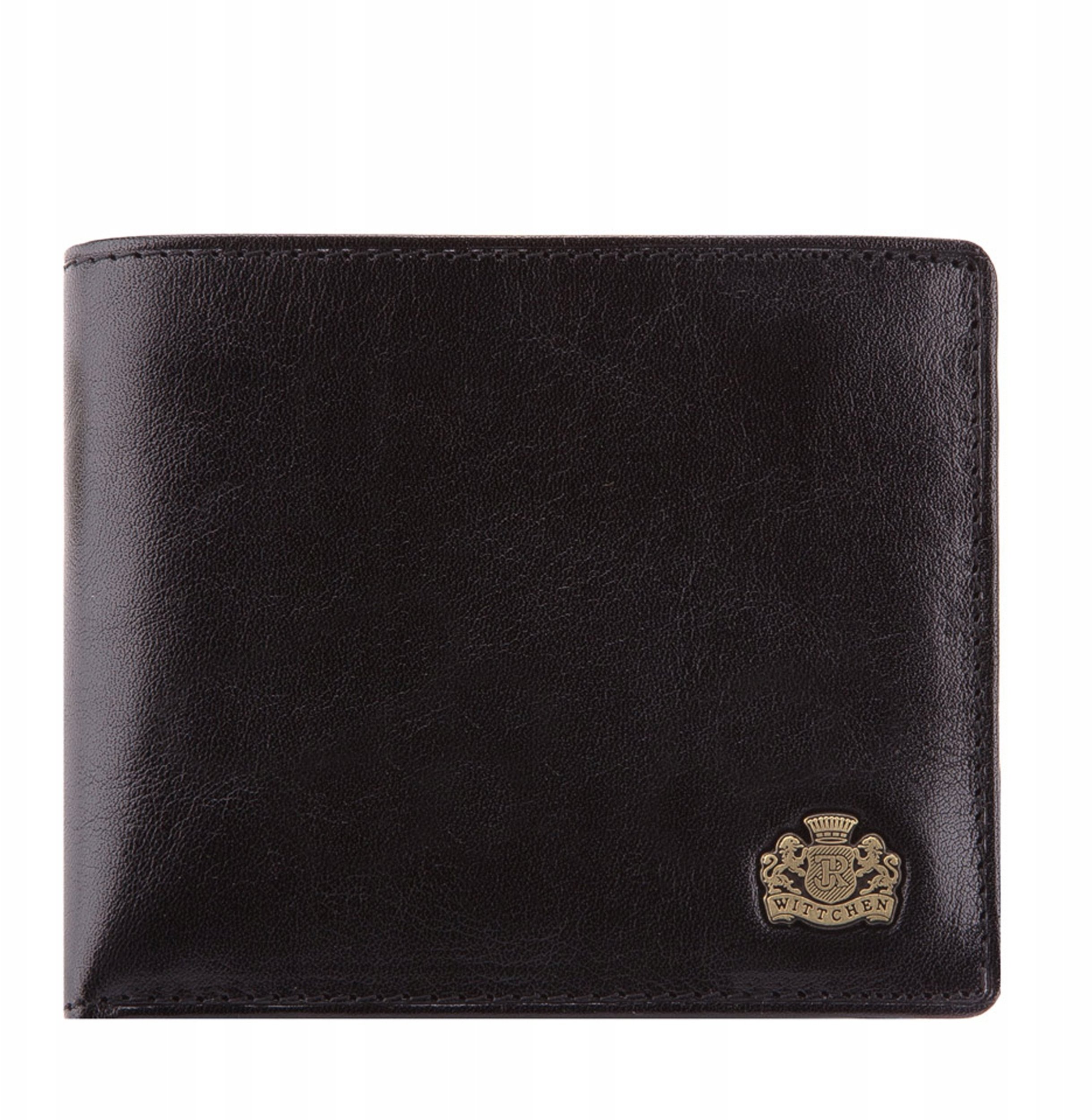 Portfel skórzany uniwersalny - czarny