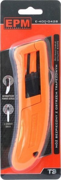 EPM NÓŻ Z OSTRZEM TRAPEZOWYM BEZPIECZNY