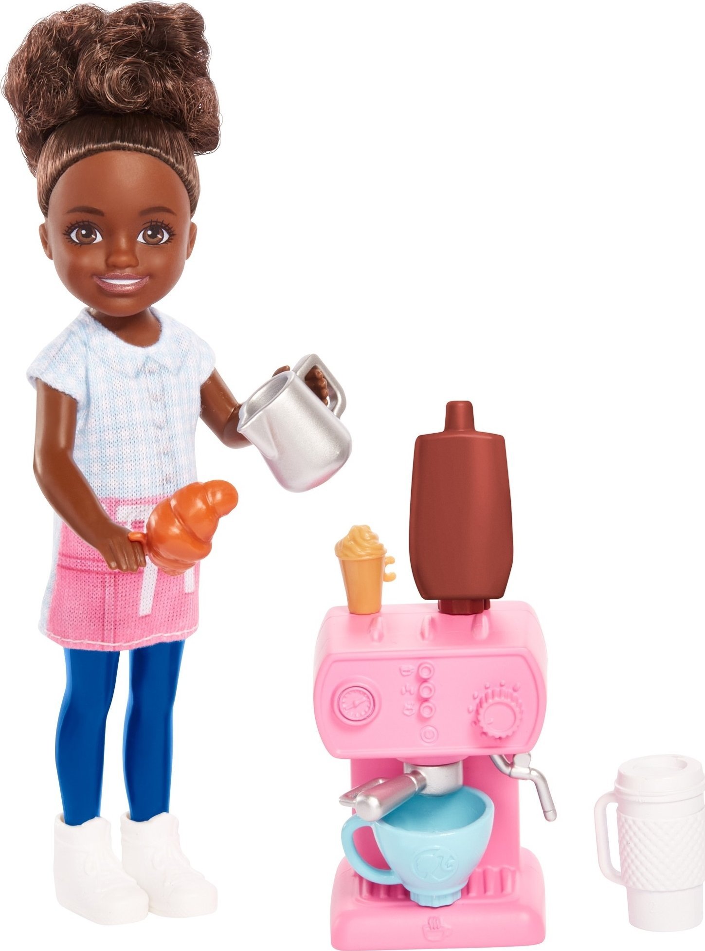 Lalka Barbie Mattel Barbie Lalka Chelsea Kariera Baristka HKD95 GTN86 MATTEL