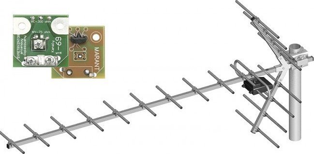 Antena RTV Blow Antena tv kier.dvb-t"yaga" 19-elem.+sym.