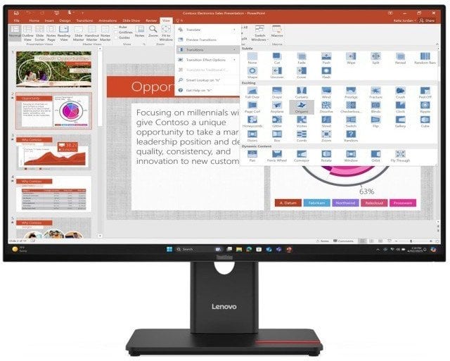 Monitor Lenovo ThinkVision T27-40 (64A5ZAT6EU)