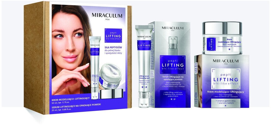 Miraculum Zestaw pielęgnacyjny do twarzy Pepti Lifting
