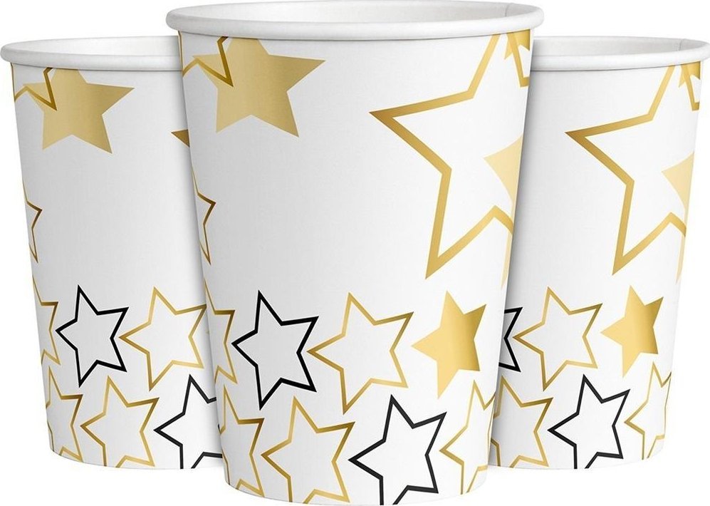 Arpex Kubki papierowe Celebrate! 8szt