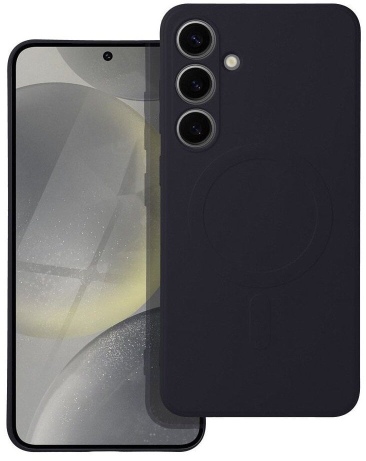 Futerał SILICONE MAG COVER kompatybilny z MagSafe do SAMSUNG A17 czarny