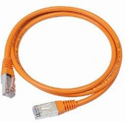 Gembird Patch cord kat.5e RJ45 osłonka zalewana 2M pomarańczowy (PP12-2M/O)