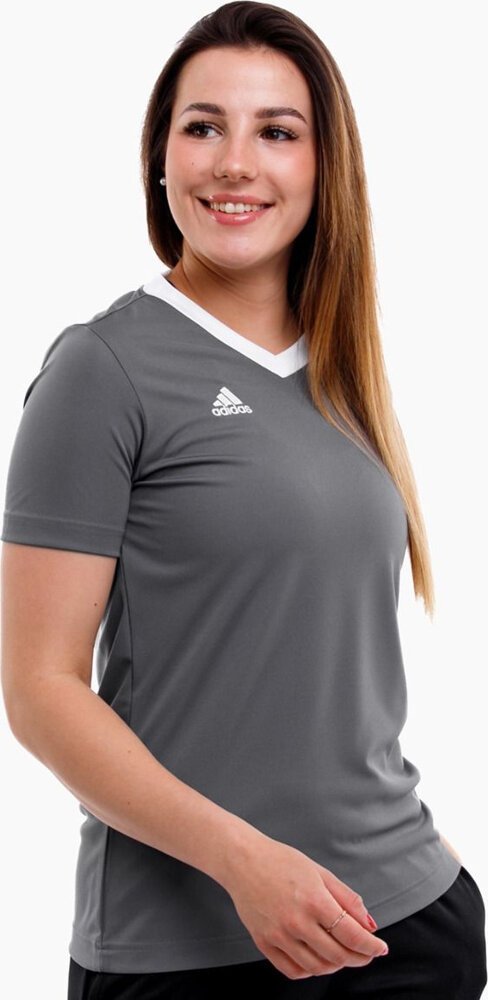 Adidas Koszulka damska adidas Entrada 22 Jsy szara H59848 2XL