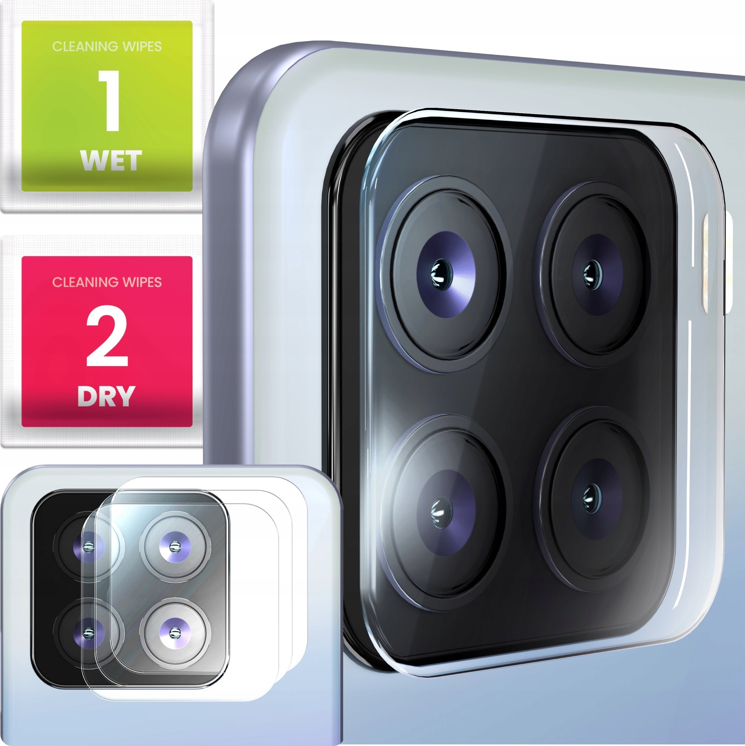 3-PAK Szkło Na Aparat Do Xiaomi 15 (Hartowane, Ochronne, Na Obiektyw, 9H)