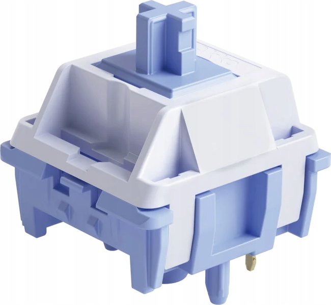 Akko AKKO Creamy Cyan Switches, mechanisch, 5-Pin, clicky, MX-Stem, 50g - 45 Stck