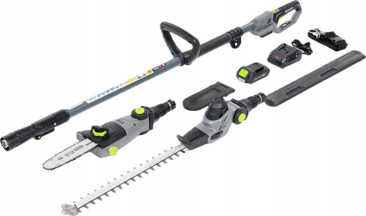 Urządzenie wielofunkcyjne PHCB20-B20-S NAC Akumulatorowe: nożyce do żywopłotu + okrzesywarka do gałęzi