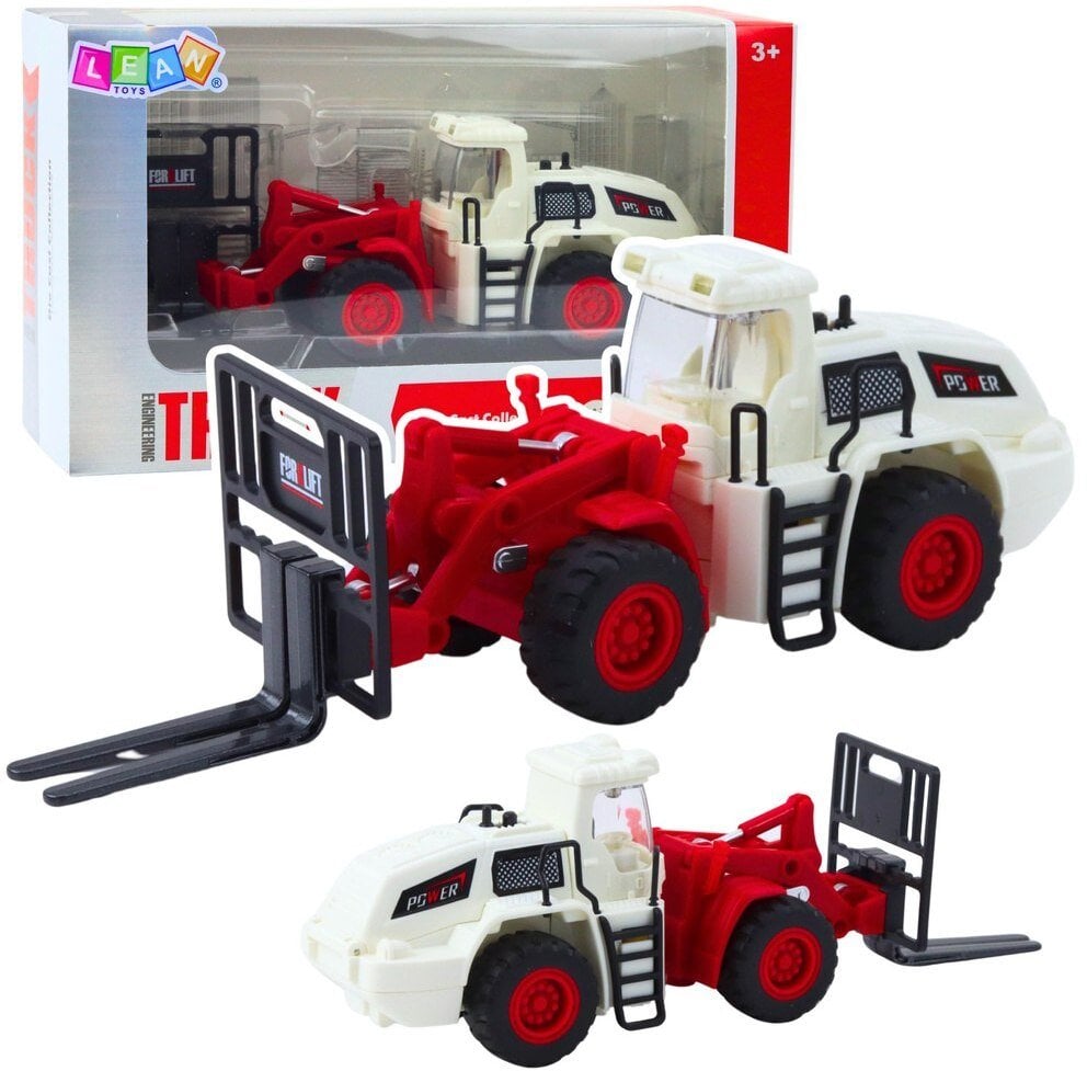 Wózek Widłowy Metalowe Widły Regulowane Światła Dźwięki