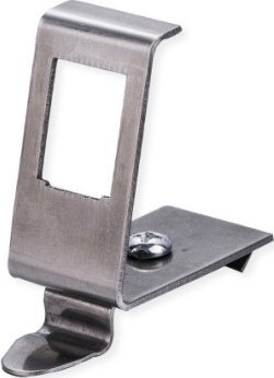 Adapter USB Roline Adapter ROLINE na szynę DIN, pusty, na 1 złącze keystone