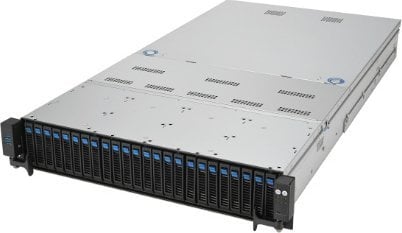 Platforma Serwerowa ASUS 2U RS720-E11-RS24U/10G/2.6KW/24NVMe/OCP/GPU 90SF01Z1-M008V0 Intel x 2 DDR5 x 32 24 x 2.5" SATA/SAS/NVME PSU 1+1