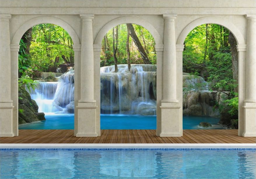 DecoNest Fototapeta - Oaza spokoju - 250X175