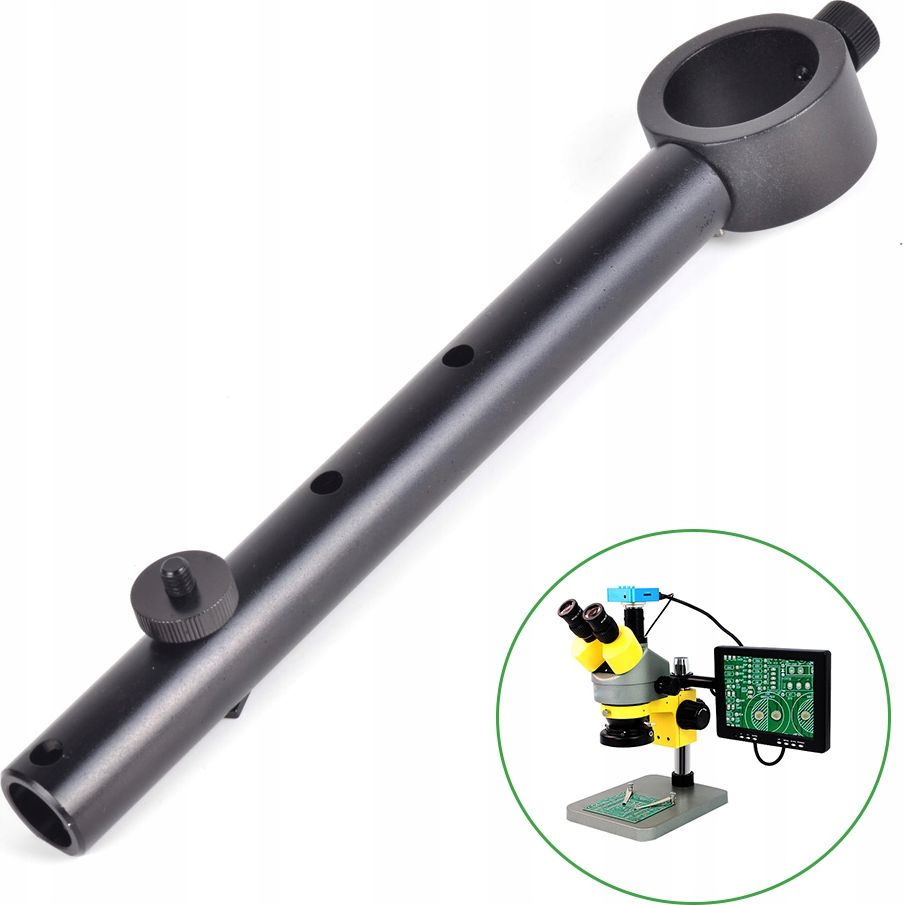 Mikroskop Techrebal Uchwyt do wyświetlacza dla mikroskopu steresokopowego