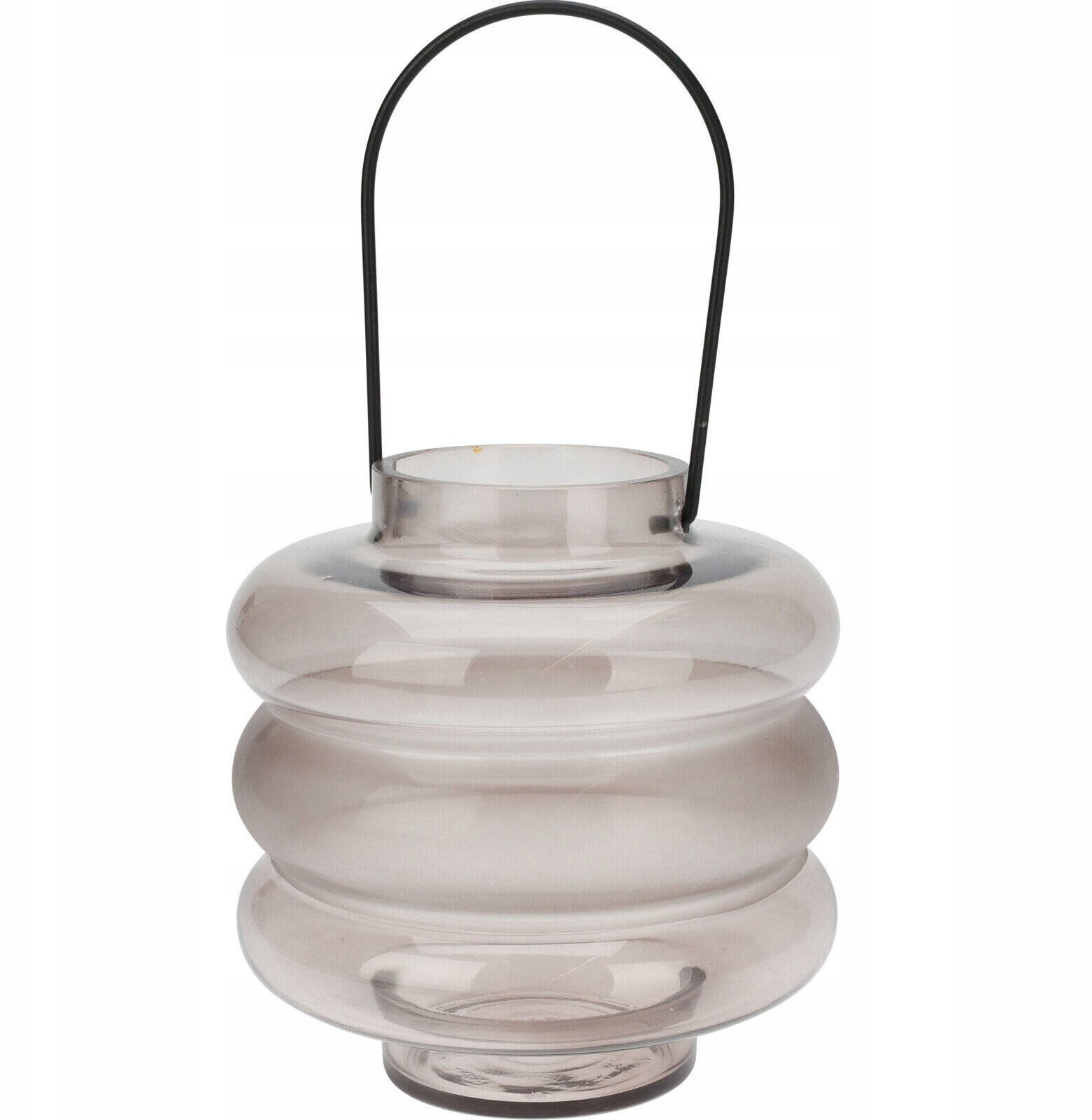 Szklany lampion na świeczkę, 20 cm