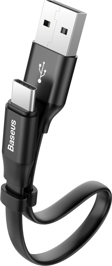 Kabel USB Baseus USB-A - USB-C Czarny (BSU015BLK)