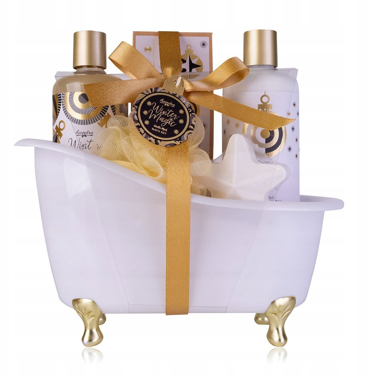 Accentra Bath set WINTER MAGIC in plastikowy bathtub