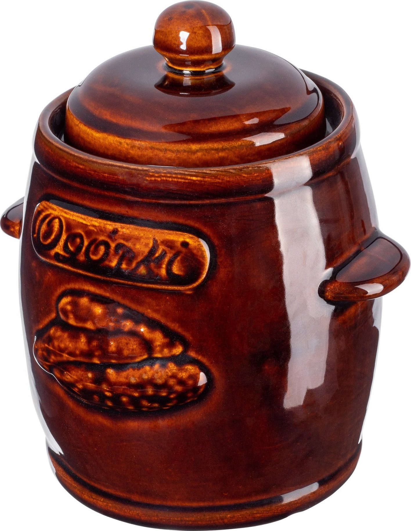 Kadax Kadax Beczka do Kiszenia Kapusty Ogórków Garnek 3L