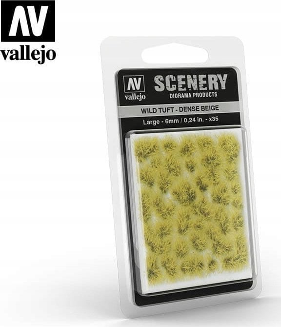 Vallejo Vallejo: Scenery - Wild Tuft - Dense Beige (6)x35
