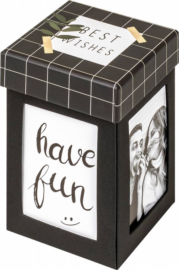 Walther Walther Photo Gift Box Surprise 8,5x8,5x13,5 black FB280B