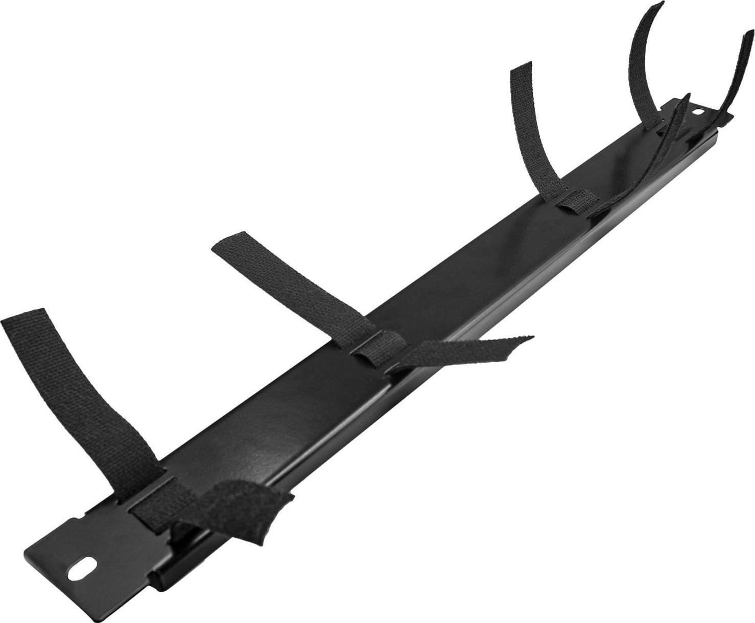 Organizer Wojtap Panel 1U do szafy Rac z uchwytami do taśmy 20mm + 5m taśmy BTB