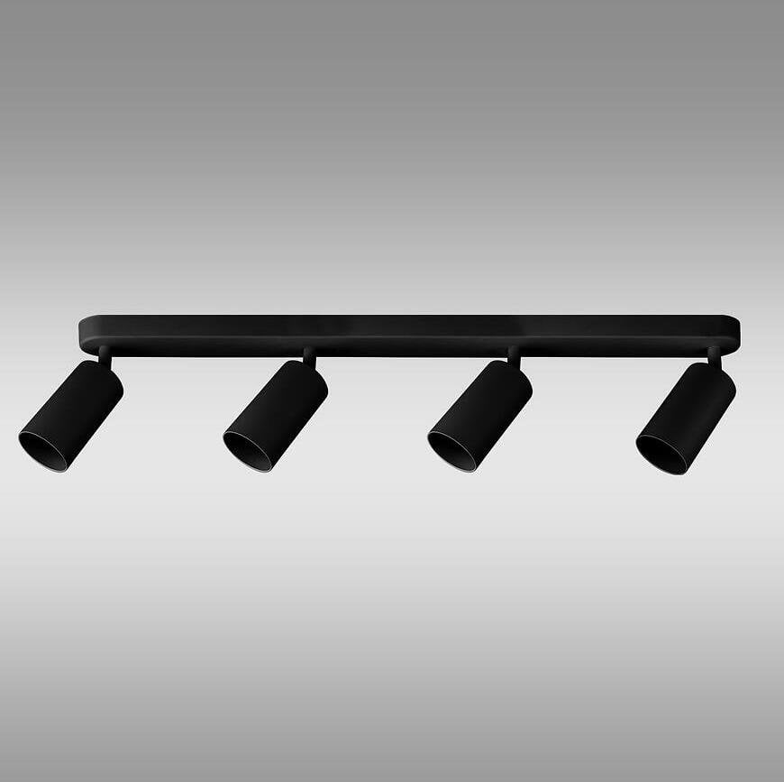 Kinkiet Volteno Oprawa ścienno-sufitowa 4xGU10 Spot czarna