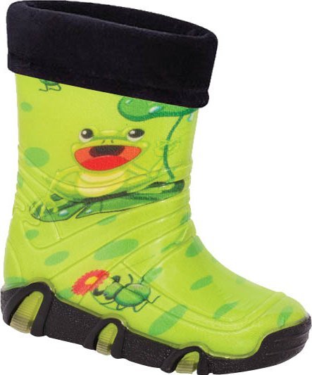 ZETPOL Kalosze dziecięce Szuwarek 49 żabka z wkładem ocieplającym