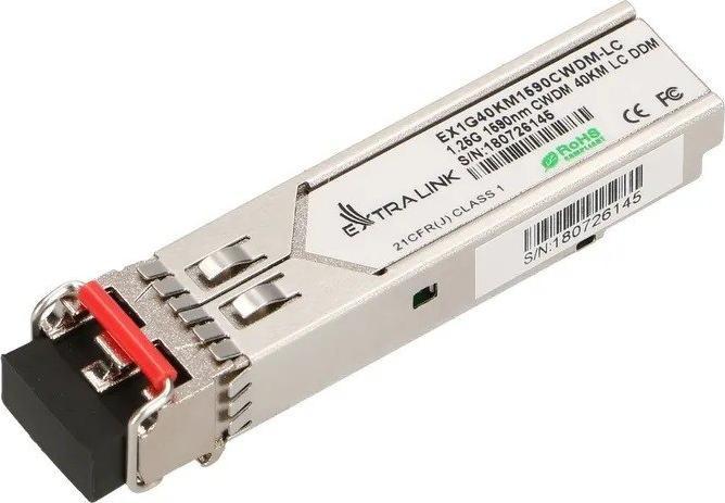 Moduł SFP ExtraLink EXTRALINK SFP CWDM 1.25G 1590NM SM 40KM LC DDM