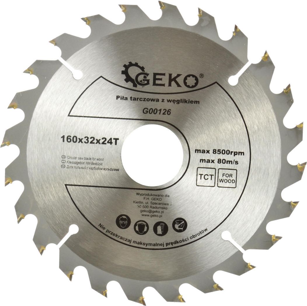 Geko tarcza do drewna 160x32x24T (G00126)