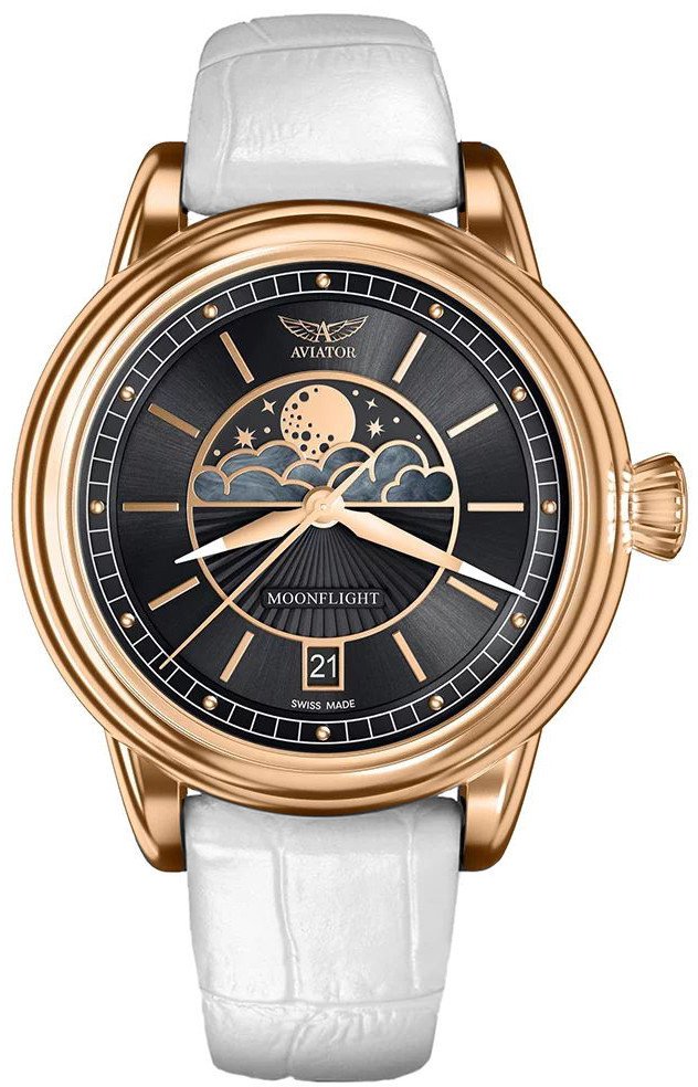 Zegarek damski Aviator V.1.33.2.253.4WM biały