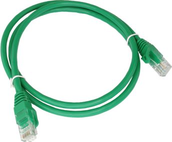 Alantec Patch-cord U/UTP kat.6A LSOH 1.0m zielony (KKU6AZIE1.0)