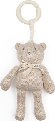 BAMBOOM Miś przytulanka pull&shake 30cm 0m+ BAMBOOM