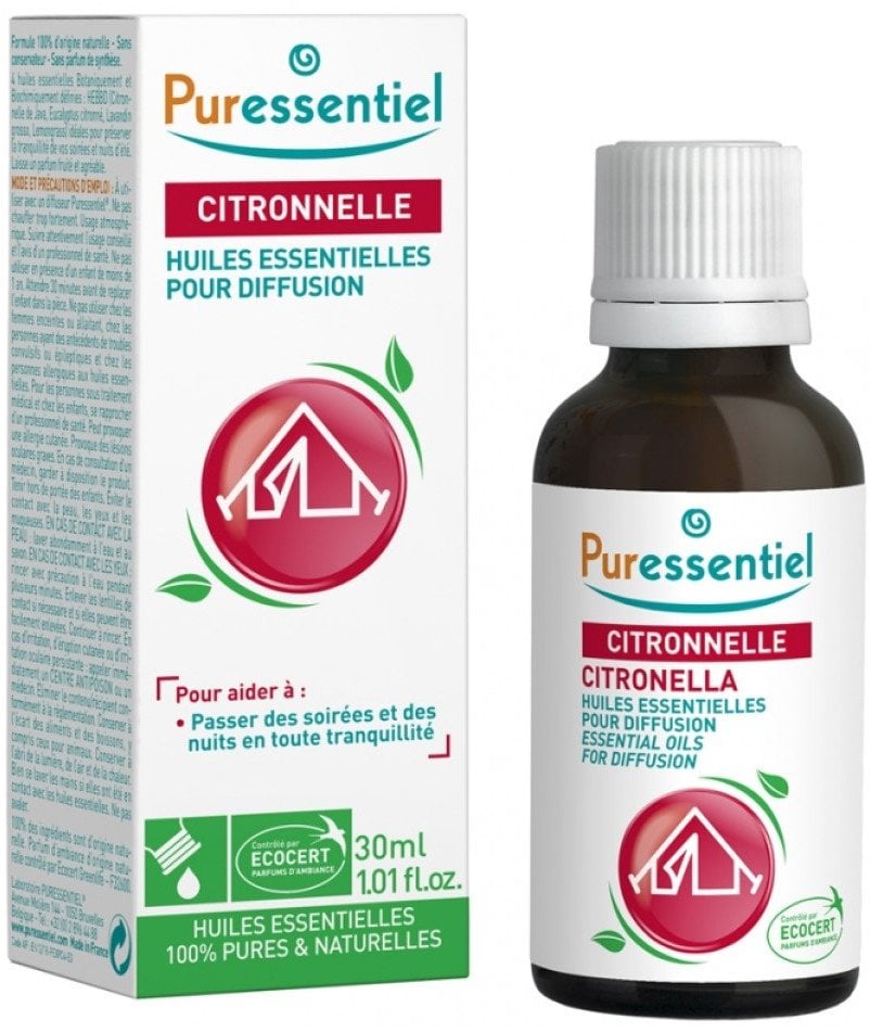 Puressentiel, Citronella, Oil Diffuser Refill, 30 ml Unisex