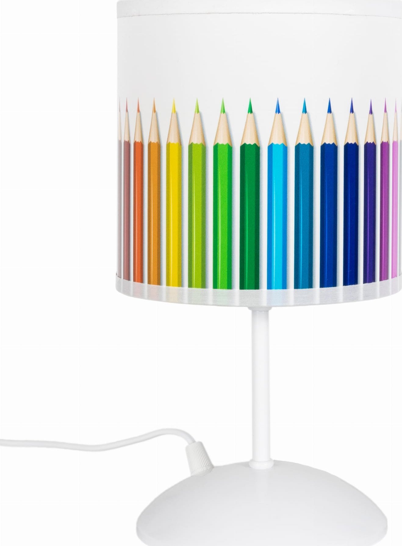 Solar Lampka kolorowe kredki z abażurkiem