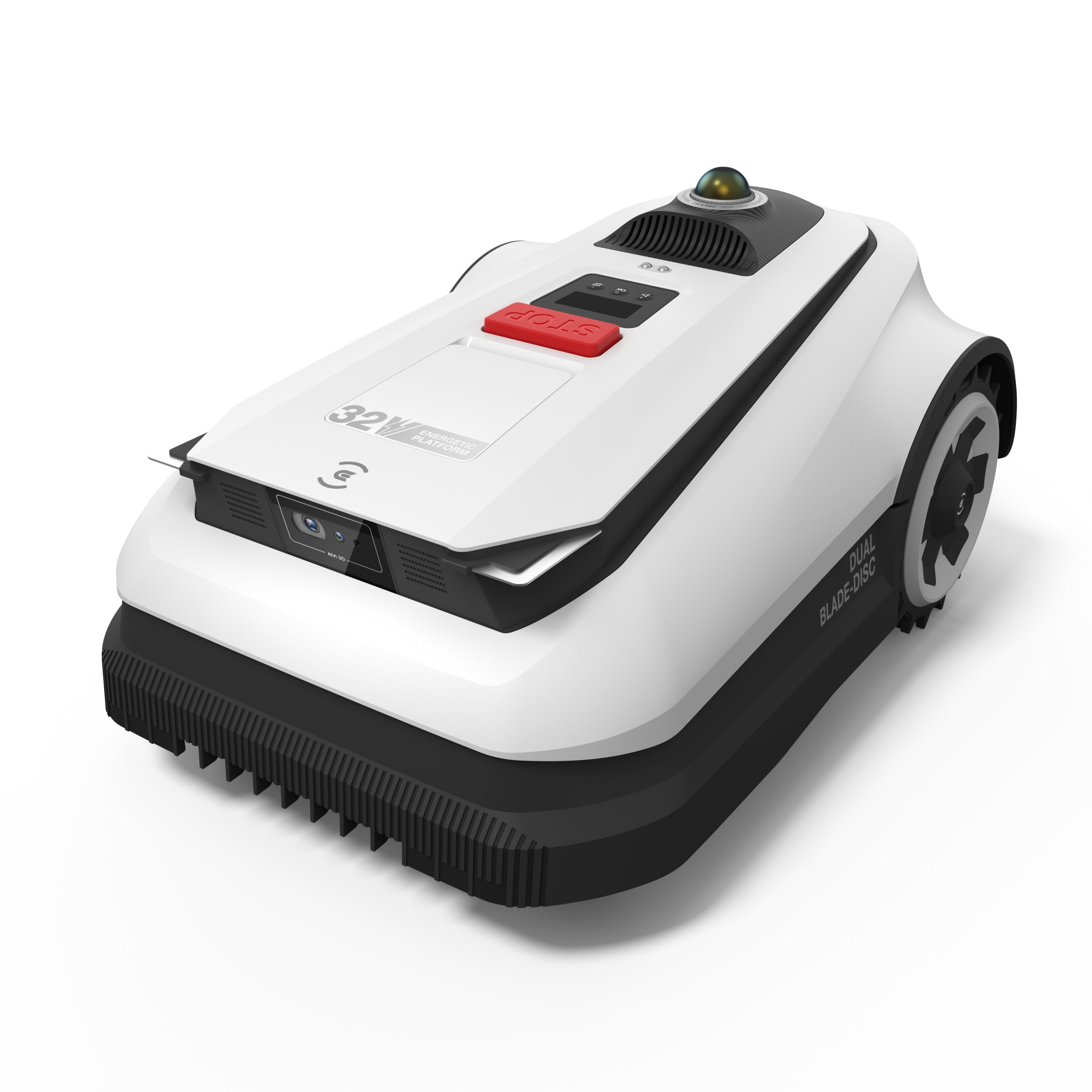 Ecovacs GOAT A1-3000 LiDAR balta/melna - Robots zales plavejs