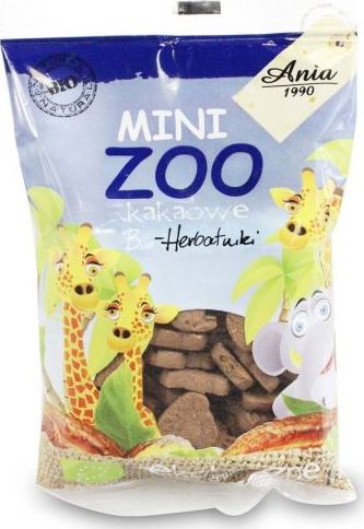 Bio Ania CIASTECZKA KAKAOWE MINI ZOO BIO 100 g - BIO ANIA
