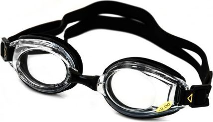 Aqua-Speed Okulary Pływackie Korekcyjne Lumina -1.5 dpi przezroczyste czarne
