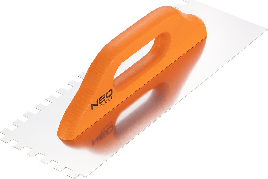 Neo paca z zębami 380x128mm ząb 10x10x10mm uchwyt drewniany (50-174)